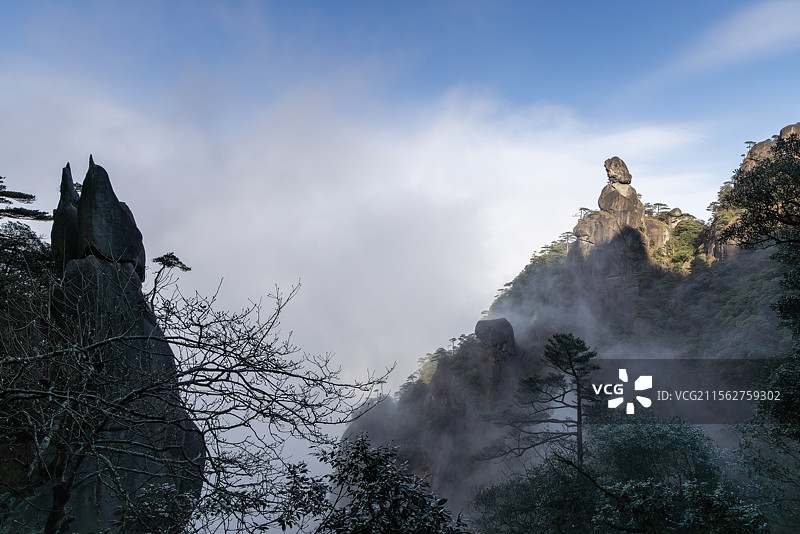 江西上饶三清山风光图片素材