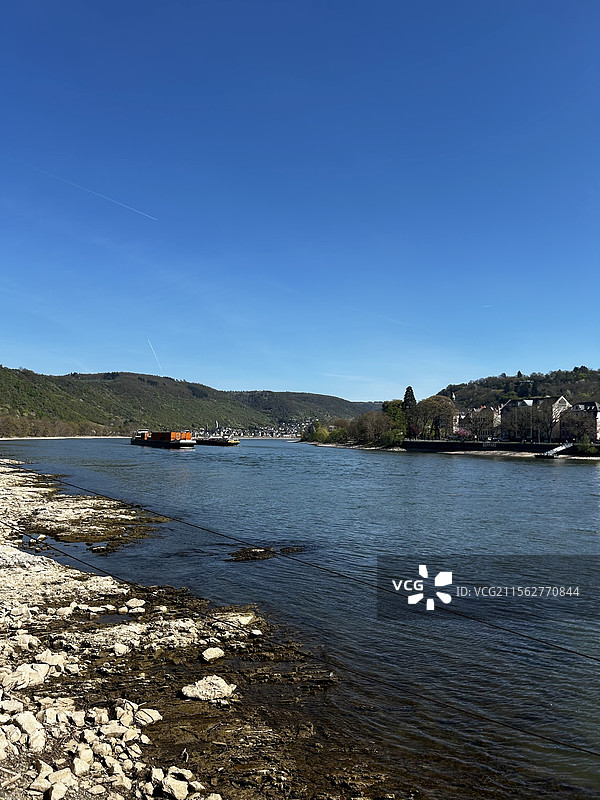 莱茵河河畔图片素材