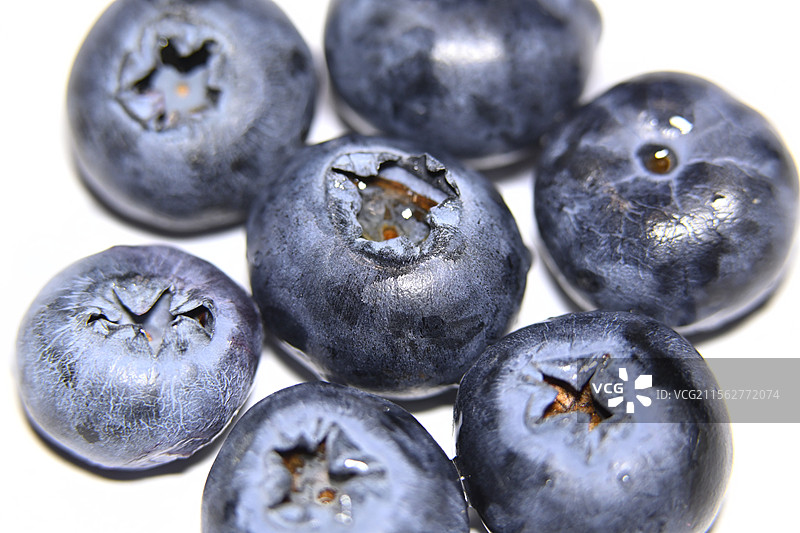 蓝莓特写镜头图片素材