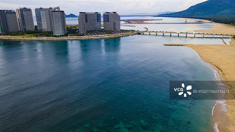 海南万宁日月湾图片素材
