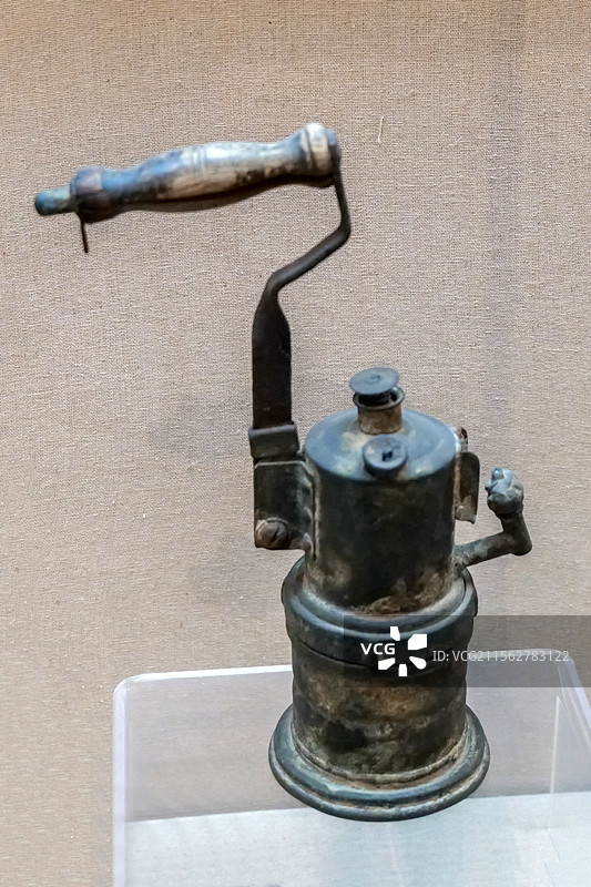 嘎斯灯 山东济南胶济铁路博物馆图片素材