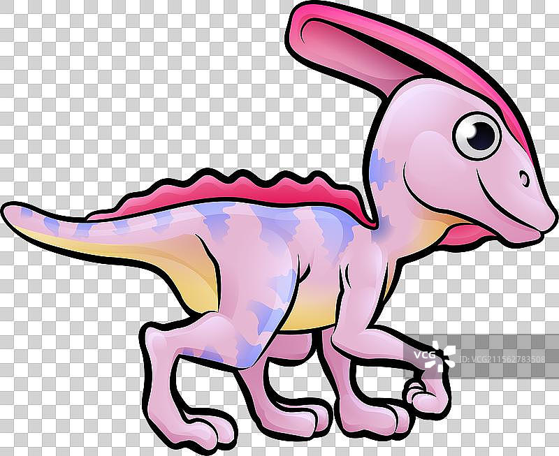 副栉龙卡通角色图片素材