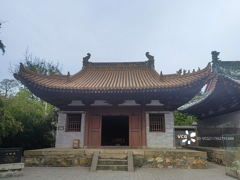 棣花古镇景区二郎庙图片素材