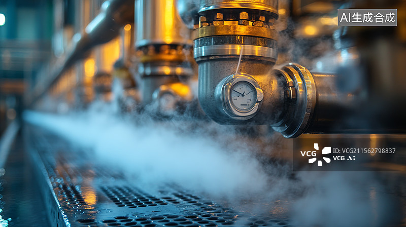 【AI数字艺术】垃圾焚烧处理厂图片素材