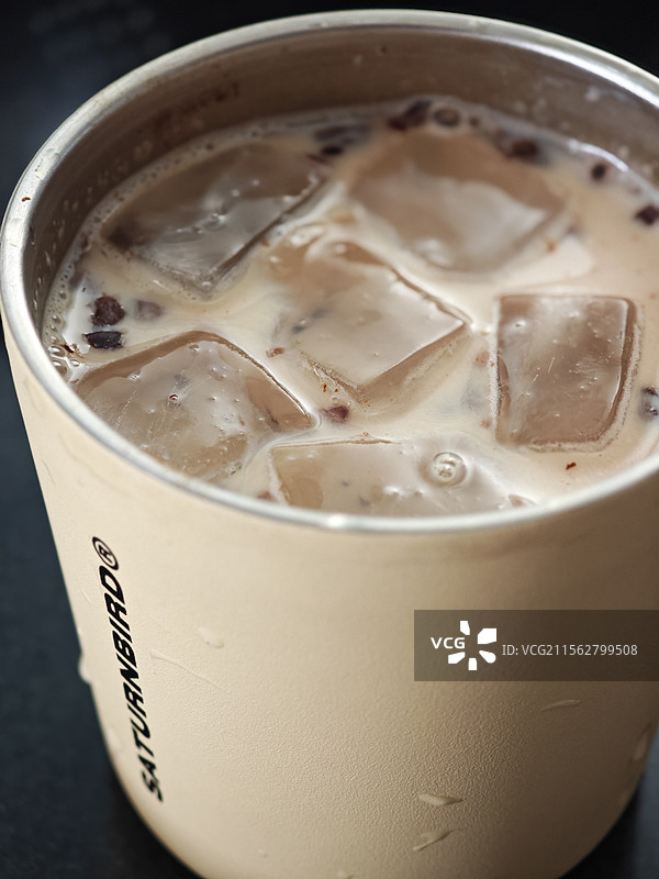 自制冰奶茶图片素材