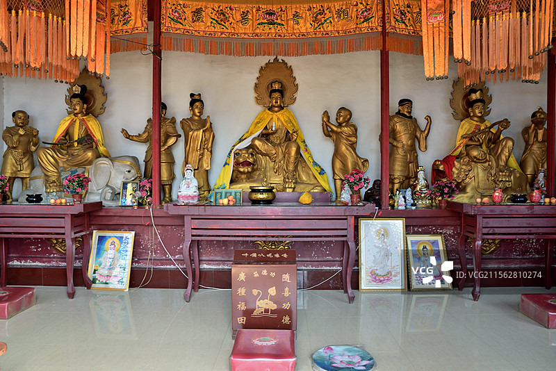 河北省石家庄市元氏县蟠龙湖图片素材