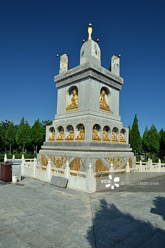 河北省石家庄市元氏县蟠龙湖图片素材