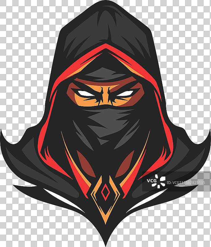 电子竞技标志 阿拉伯战士 贴纸 标志图标图片素材