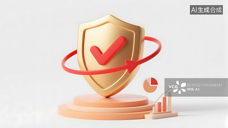 【AI数字艺术】金融安全背景图片素材