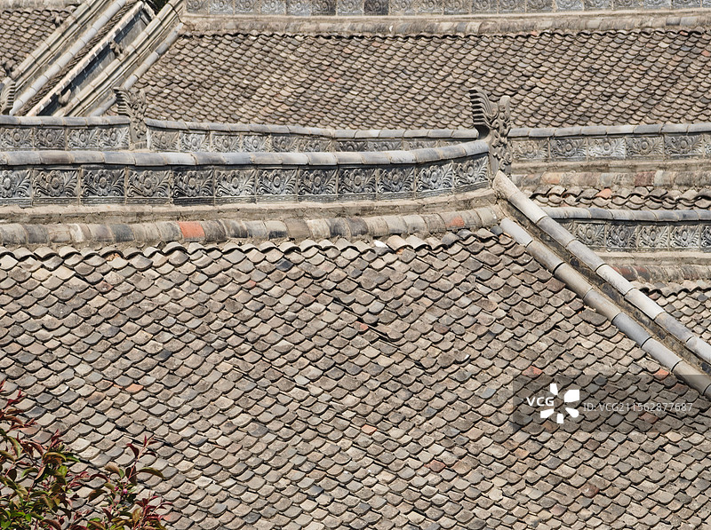 古宅古代屋顶图片素材
