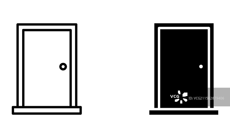 门图标图片素材