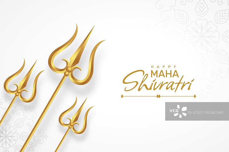 大湿婆夜的宗教背景图片素材