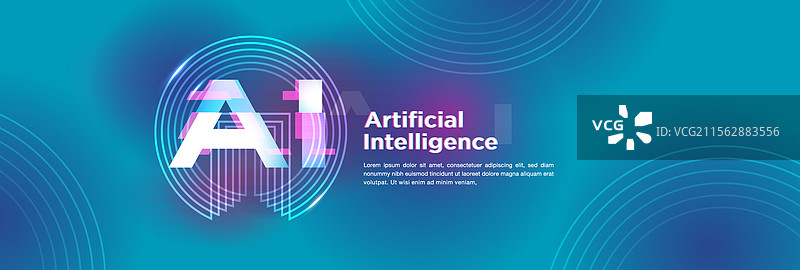 人工智能技术的概念图片素材