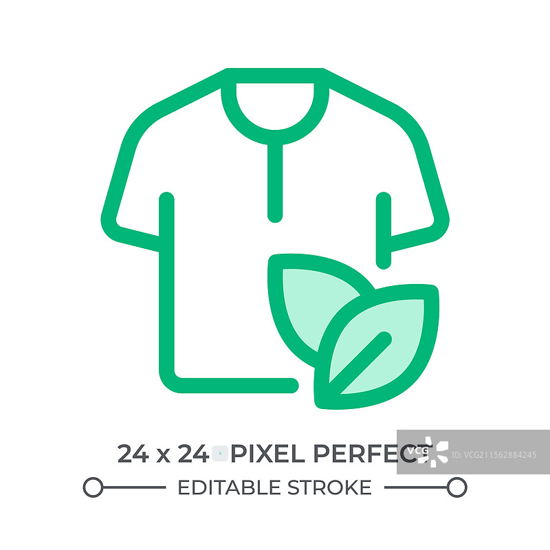 环保材料服装的双色调界面图片素材