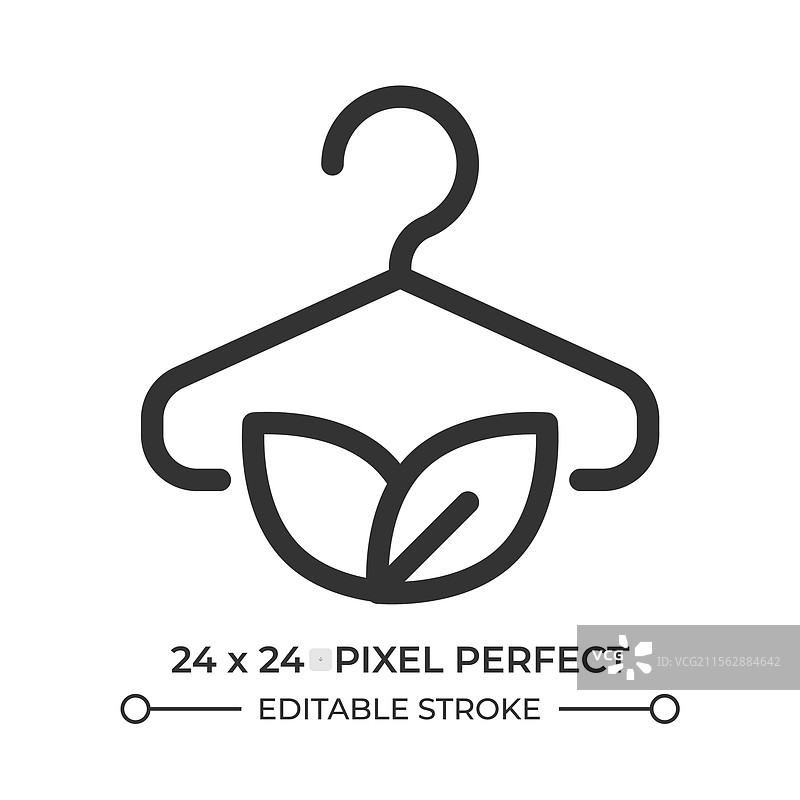 可持续时尚系列用户界面图标图片素材