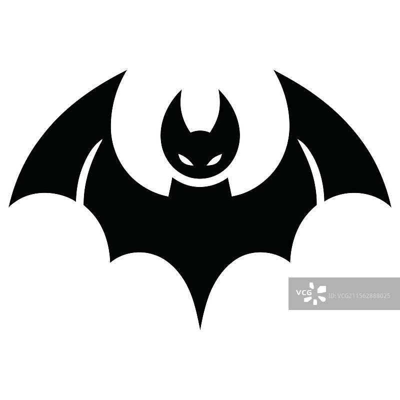 黑色蝙蝠剪影，恐怖飞行的蝙蝠日志图片素材
