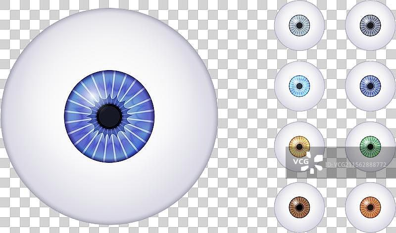 虹膜医学海报图片素材