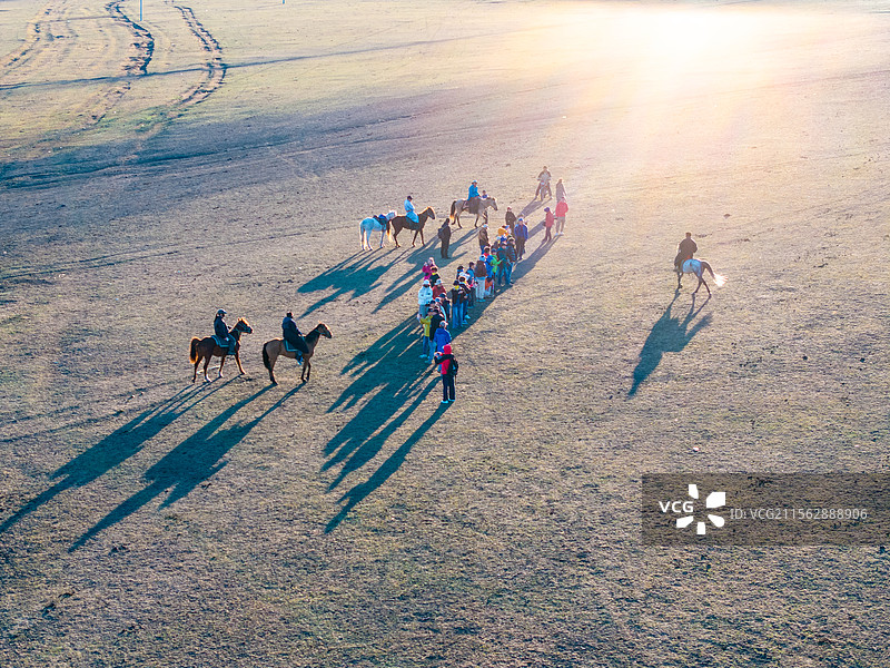 航拍内蒙古呼伦贝阿尔山尔黑山头风景区图片素材