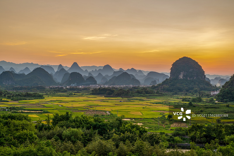 田园风光图片素材