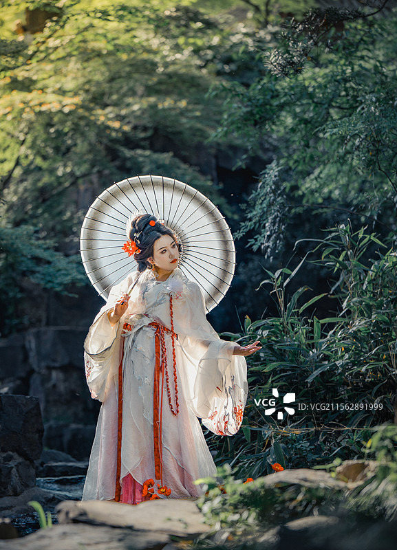 虎丘人像图片素材