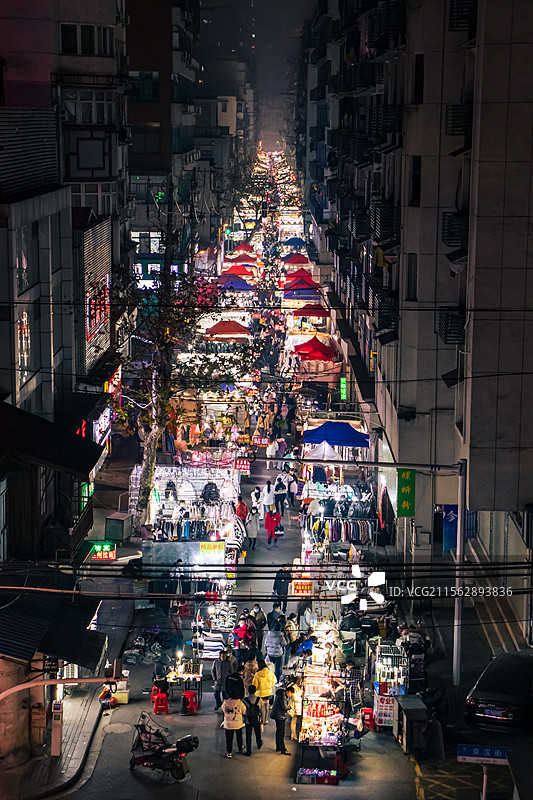 保成路夜市图片素材