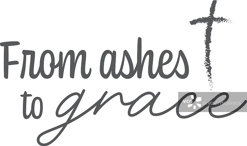 灰星期三排版设计图片素材