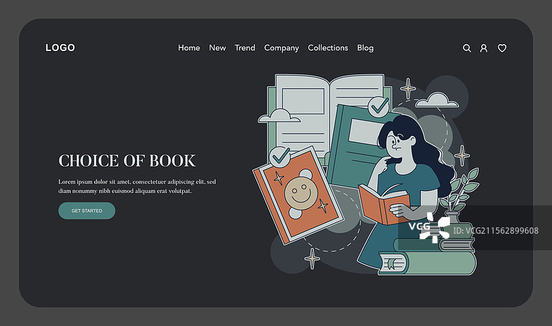 世界图书日平面设计图片素材