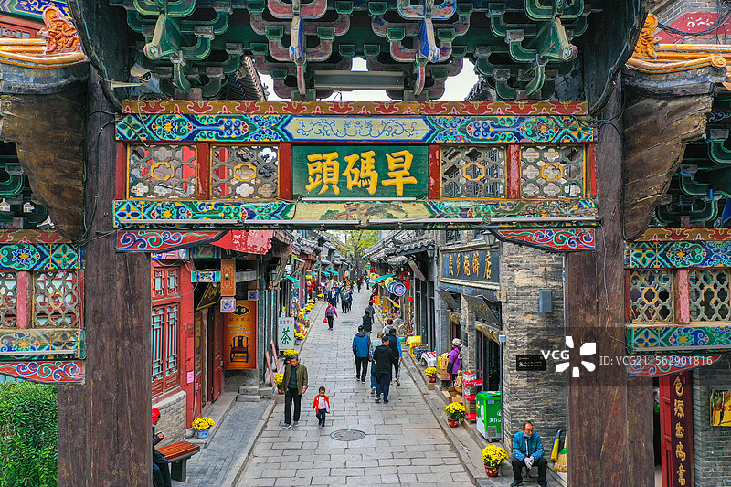 周村古商城图片素材