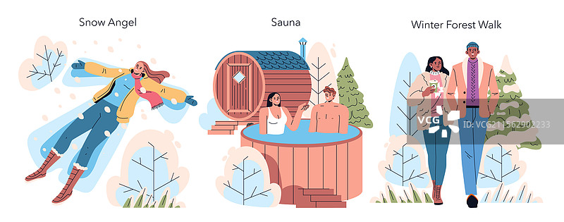 冬季假期公寓图片素材