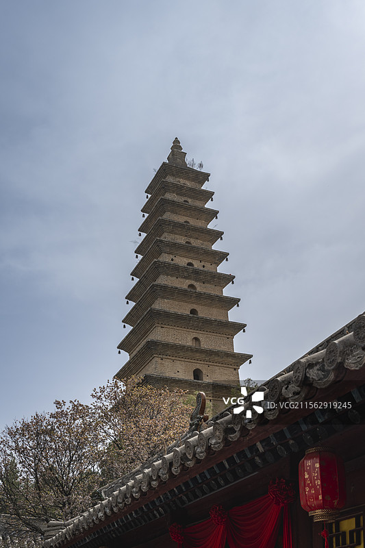 永济普救寺图片素材