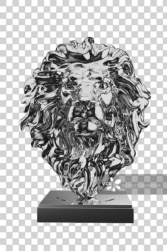 金属铜像图片素材