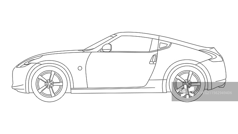 日产370Z Z34图片素材