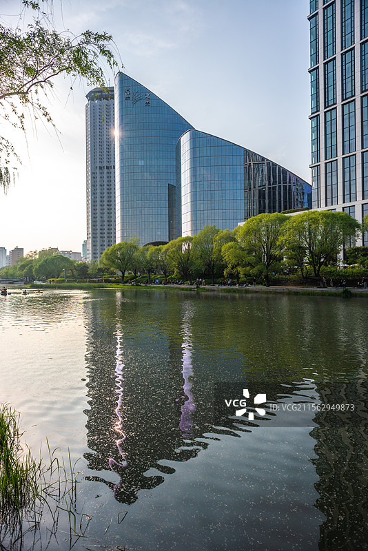 北京亮马河启皓大厦宝格丽酒店北京宝格丽酒店（The Bulgari Hotel Beijing）图片素材