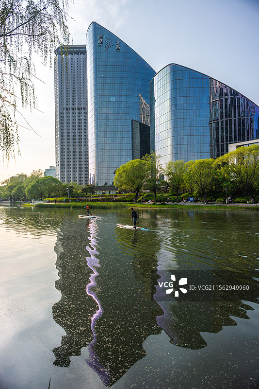 北京亮马河启皓大厦宝格丽酒店北京宝格丽酒店（The Bulgari Hotel Beijing）图片素材