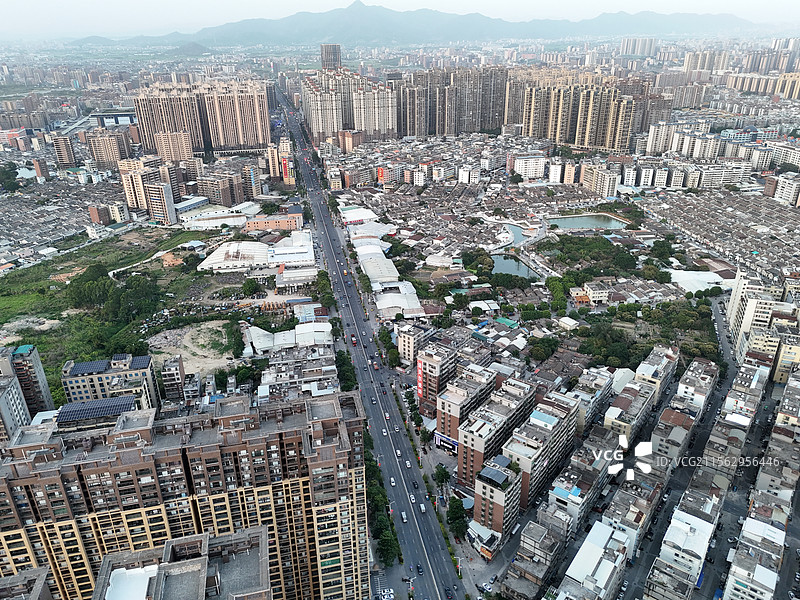 潮汕揭阳普宁市城市风光图片素材