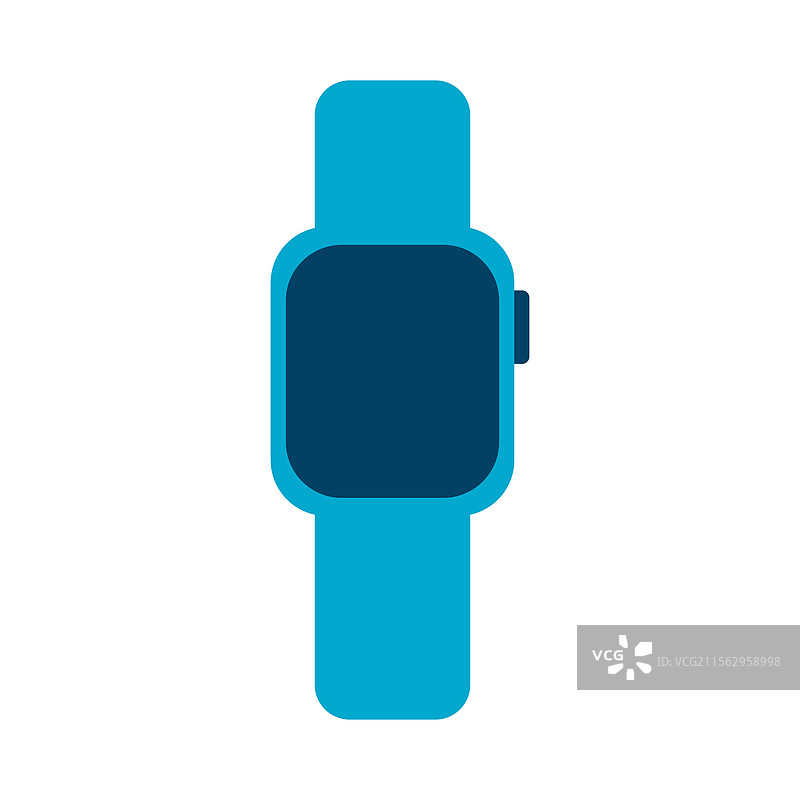 智能手表图标 可穿戴技术 数字手表符号图片素材