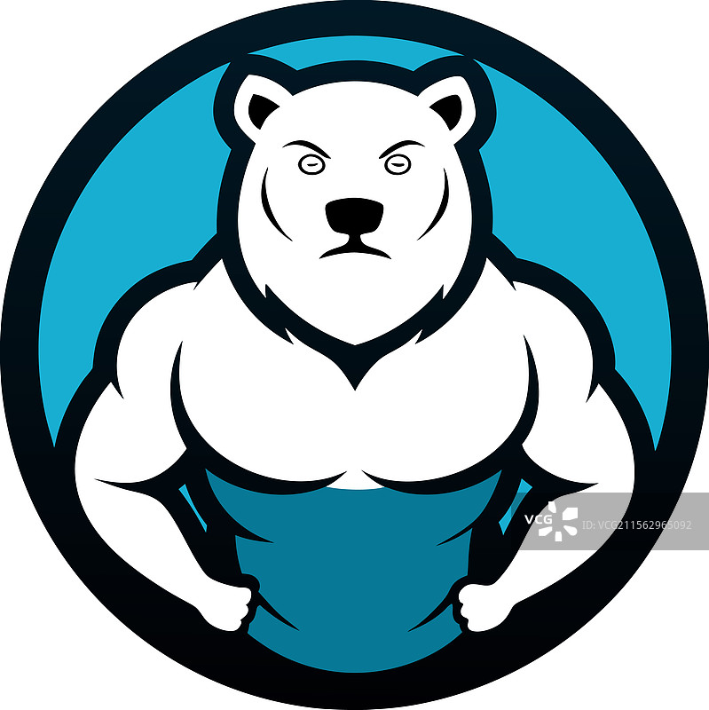 熊毛皮大衣标志图片素材