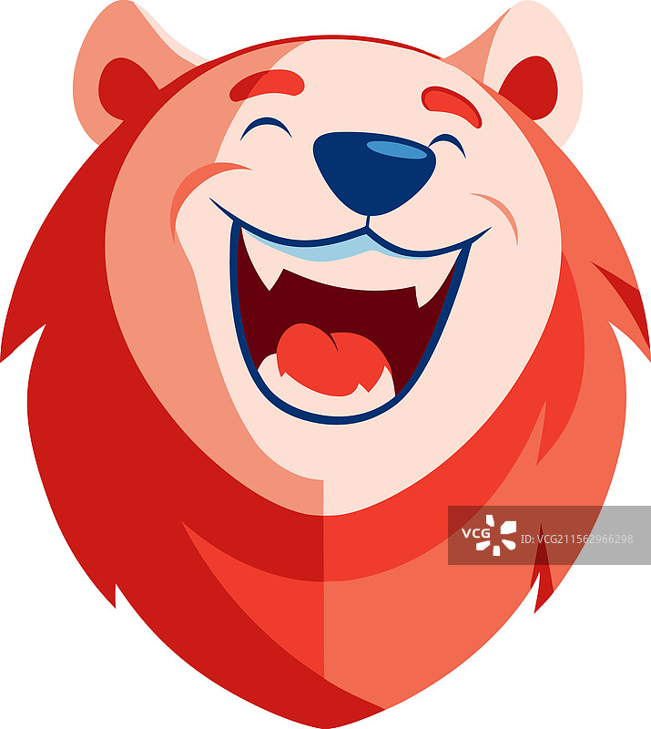 熊毛皮大衣标志图片素材