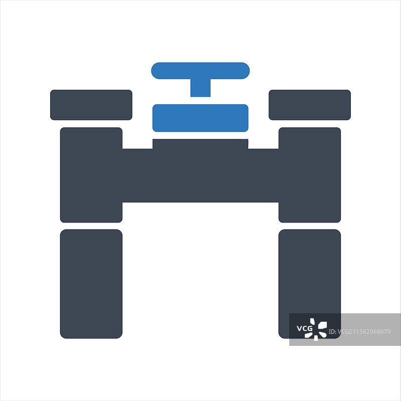 燃气管道图标 管道阀门图标图片素材