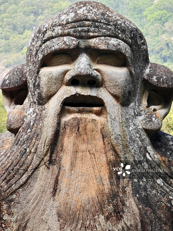 老子天下第一-泉州清源山老君岩图片素材