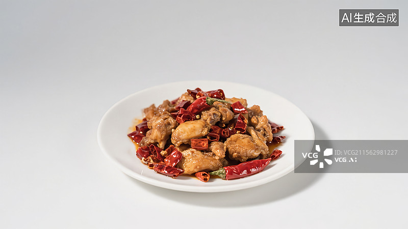 【AI数字艺术】辣子鸡图片素材