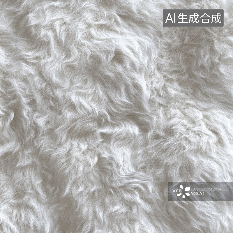 【AI数字艺术】白色织物全帧拍摄图片素材