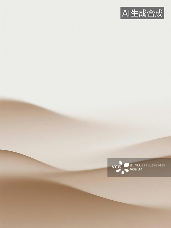 【AI数字艺术】起伏的山丘在柔和光线下显得宁静而神秘图片素材