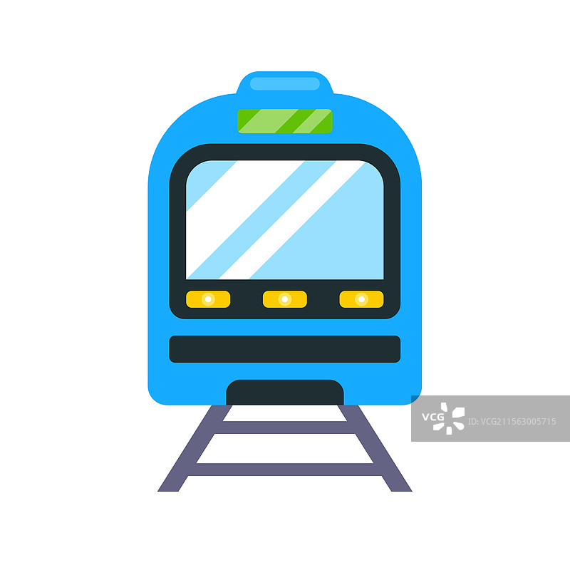 地下地铁列车机车前部图片素材