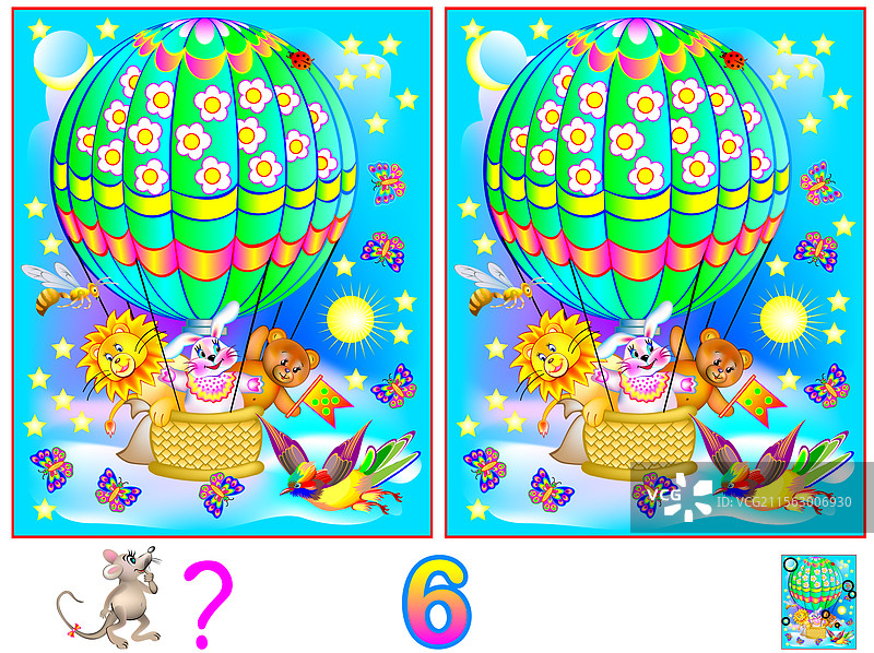 适合幼儿的逻辑谜题游戏需要寻找图片素材