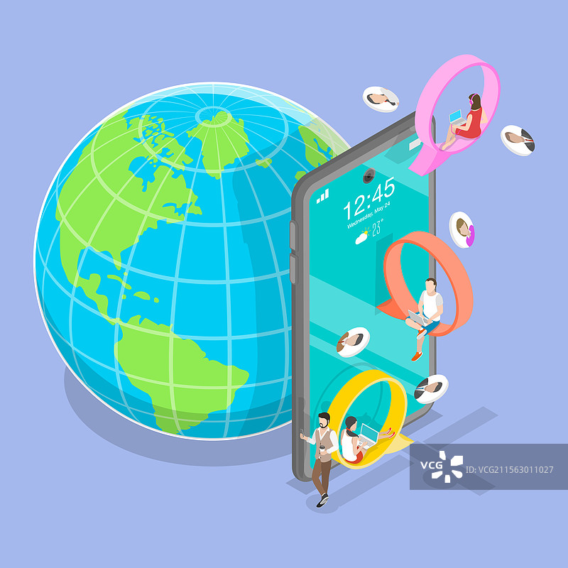 三维等距平面图图片素材