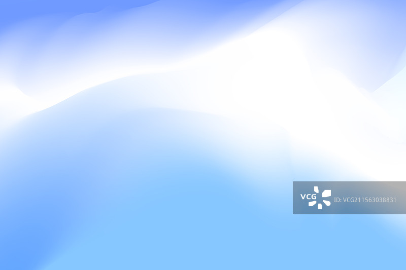 模糊的蓝白色柔和波浪图片素材