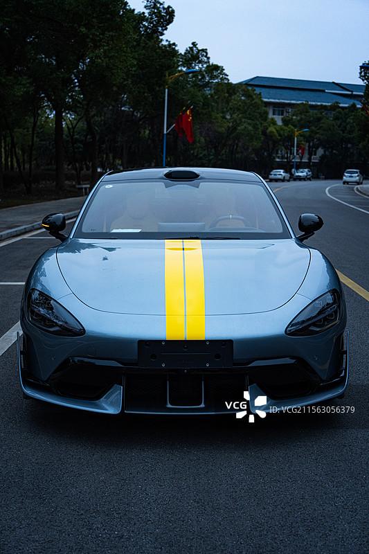 小米su7ultra平拍图片素材