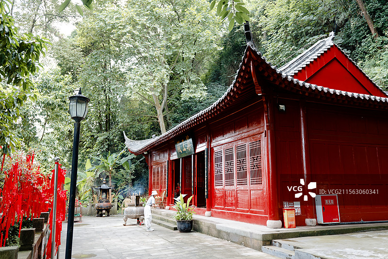 四川巴中南龛石窟风光图片素材