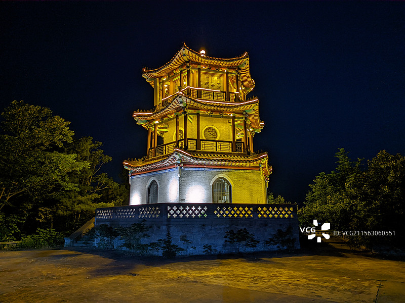 沂南县 竹泉村 佛塔图片素材